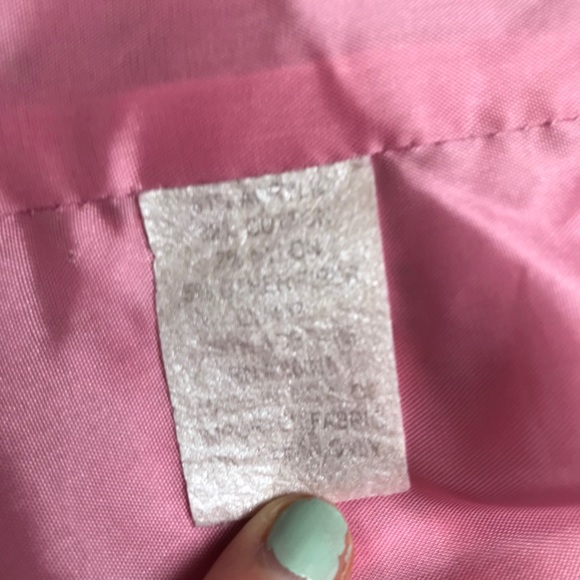 Aqua Pink Tweed Fringe Jacket, EUC, S - Picture 12 of 14